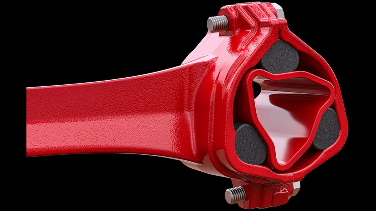 Ілюстрація підвіски сошника Väderstad TriForce II